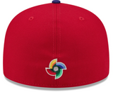 New Era 59FIFTY World Baseball Classic Team Dominican Republic 2026 Fitted Hat - Red/Blue