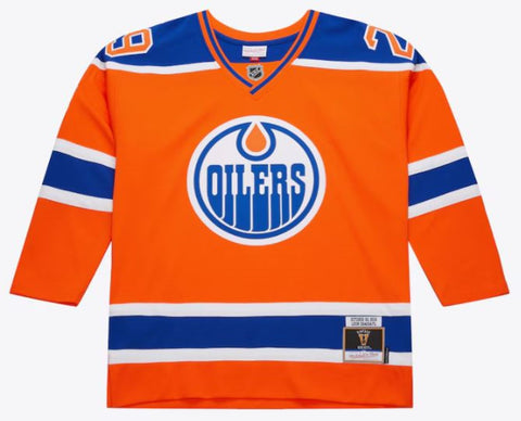 Mitchell & Ness NHL Edmonton Oilers Leon Draisaitl #29 2016 Heritage Power Play Jersey - Orange