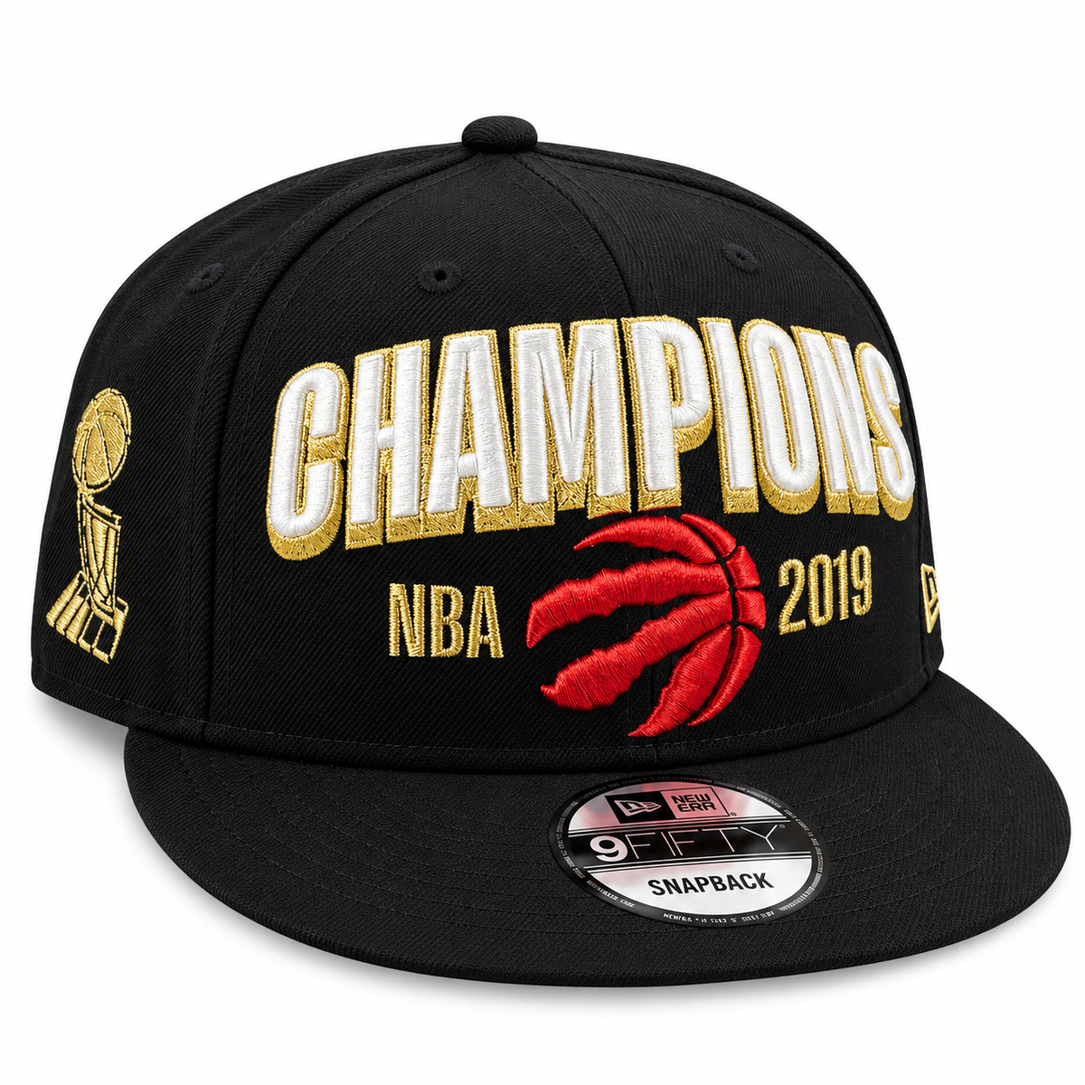 New Era NBA Toronto Raptors 2019 Champions 9FIFTY Snapback Hat – Black/Gold