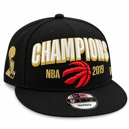 New Era NBA Toronto Raptors 2019 Champions 9FIFTY Snapback Hat – Black/Gold