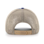 '47 NHL Edmonton Oilers Squamish Hitch Mesh Snapback Hat - Blue