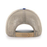 '47 NHL Edmonton Oilers Squamish Hitch Mesh Snapback Hat - Blue