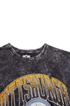 Pittsburgh Steelers Graphic Acid Wash Tee