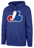 47 MLB Montreal Expos Imprint Headline Hoodie - Blue
