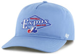 '47 Hitch MLB Montreal Expos Cooperstown Golden Diamond Snapback Cap - Light Blue