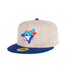 New Era Toronto Blue Jays Worlds Series Cooperstown 59Fifty Fitted Cap Royal Brim Sidepatch