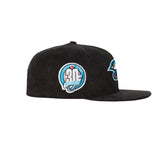 New Era Toronto Blue Jays 2006  Black "Corduroy" 59Fifty Fitted Cap 30th Season Sidepatch