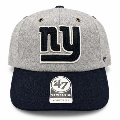 '47 NFL New York Giants Golden Age Cleanup Hat- Grey