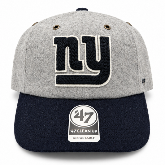 '47 NFL New York Giants Golden Age Cleanup Hat- Grey