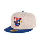 New Era Toronto Blue Jays 25th Season Cooperstown 59Fifty Fitted Cap Blue Brim Sidepatch