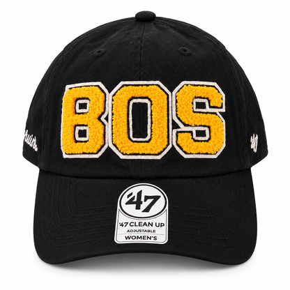 '47 brand boston bruins women's cleanup adjustable hat