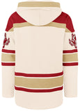 '47 NHL Calgary Flames Tri Nilley Superior Lace Hoodie - Cream