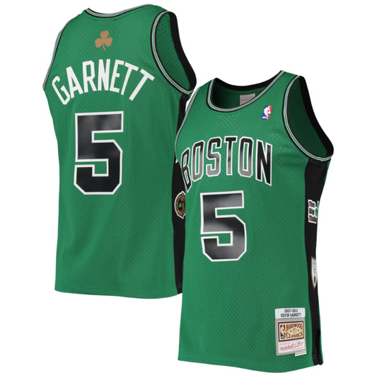 Mitchell & Ness NBA Boston Celtics Kevin Garnett #5 2007-13 HWC Swingman Jersey - Green