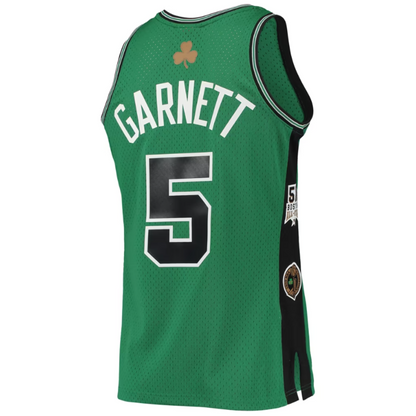 Mitchell & Ness NBA Boston Celtics Kevin Garnett #5 2007-13 HWC Swingman Jersey - Green