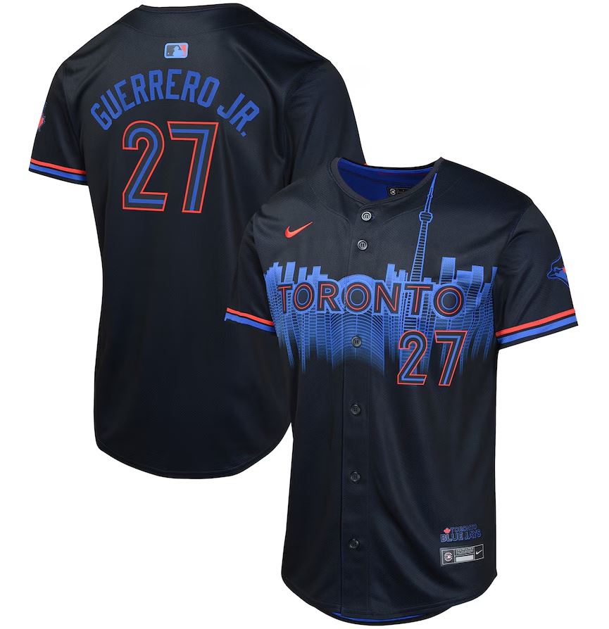 Youth MLB Toronto Blue Jays Nike 2024 City Connect Limited Jersey