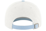 47 MLB Womens Toronto Blue Jays Gelato Two Tone Clean Up Adjustable Hat - Off White/Light Blue