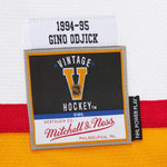 Mitchell & Ness NHL Gino Odjick Vancouver Canucks 1994/95 25th Anniversary Power Play Jersey- White