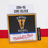 Mitchell & Ness NHL Gino Odjick Vancouver Canucks 1994/95 25th Anniversary Power Play Jersey- White