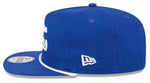 New Era The Golfer NHL Edmonton Oilers Team Text Adjustable Snapback Hat - Blue