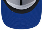 New Era The Golfer NHL Edmonton Oilers Team Text Adjustable Snapback Hat - Blue