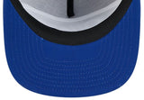 New Era The Golfer NHL Edmonton Oilers Team Text Adjustable Snapback Hat - Blue