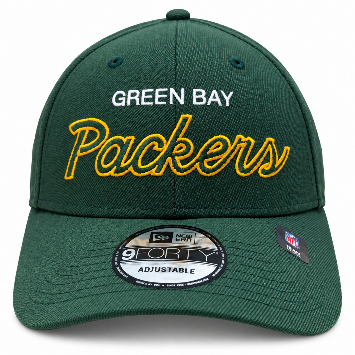 New Era 9FORTY NFL Core Script Team Adjustable Snapback Hat