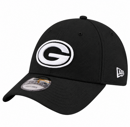 New Era 9FORTY NFL Core Team Adjustable Snapback Hat - Black/White