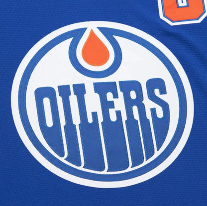 Mitchell & Ness NHL Edmonton Oilers Wayne Gretzky Vintage 1986-87 Power Play Jersey - Blue/Orange