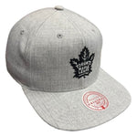 Mitchell & Ness NHL Toronto Maple Leafs Original Fit Adjustable Snapback Hat - Grey