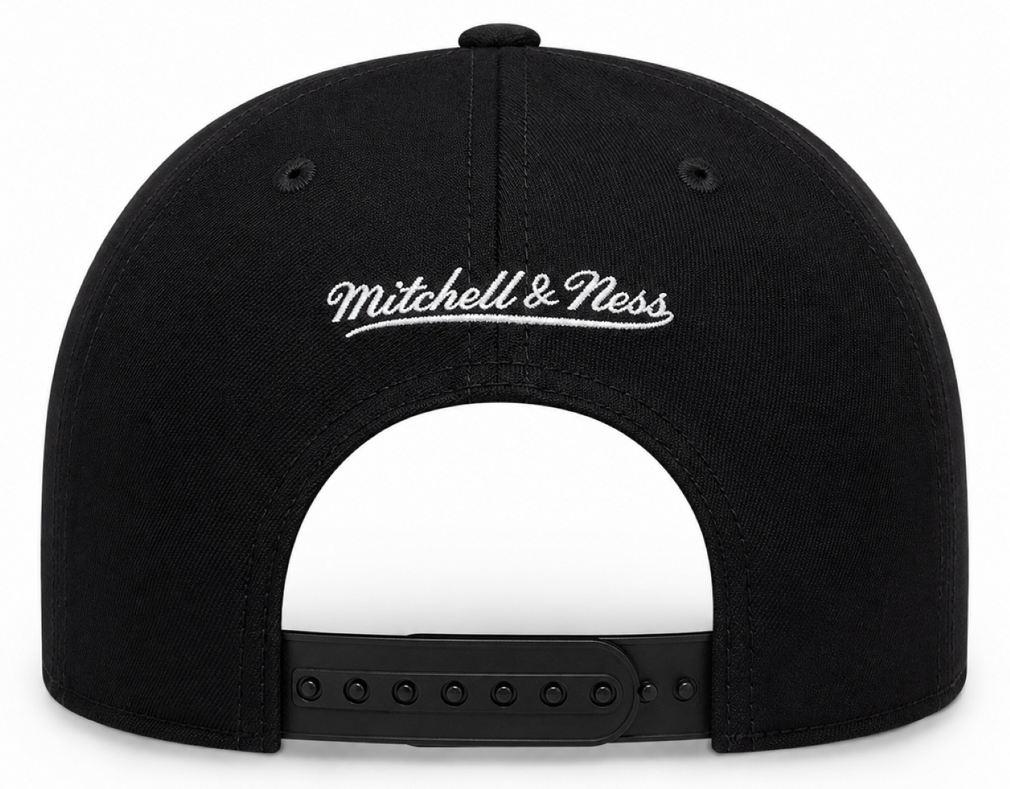 Mitchell & Ness NHL Montreal Canadiens Primary Logo Adjustable A-Frame Snapback - Black/White