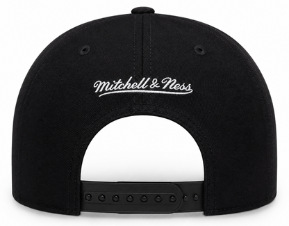 Mitchell & Ness NHL Montreal Canadiens Primary Logo Adjustable A-Frame Snapback - Black/White