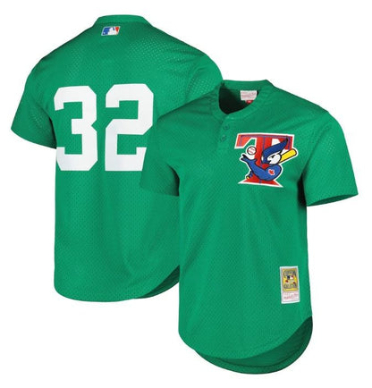 Mitchell & Ness Roy Halladay Toronto Blue Jays Cooperstown Collection Mesh Batting Practice Jersey - Green