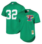 Men's Roy Halladay Toronto Blue Jays Mitchell & Ness Green Cooperstown Collection Mesh Batting Practice Jersey