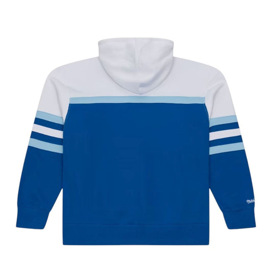 Mitchell & Ness MLB Toronto Blue Jays Team Head Coach Pullover Hoodie - Blue
