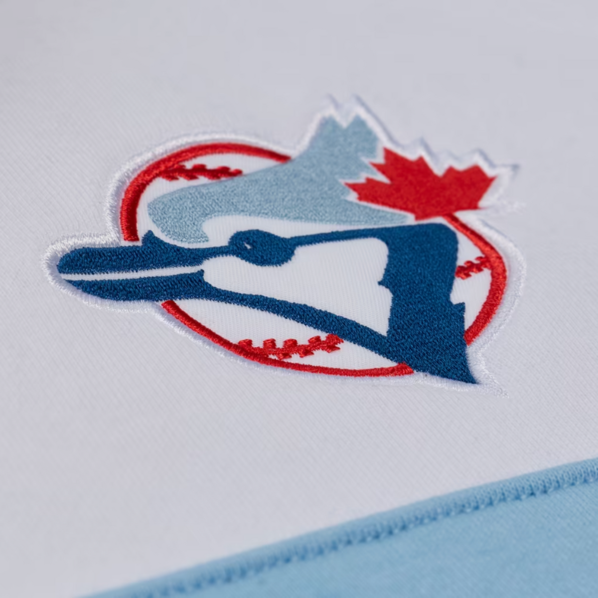 Mitchell & Ness MLB Toronto Blue Jays Team Head Coach Pullover Hoodie - Blue