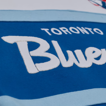Mitchell & Ness MLB Toronto Blue Jays Team Head Coach Pullover Hoodie - Blue