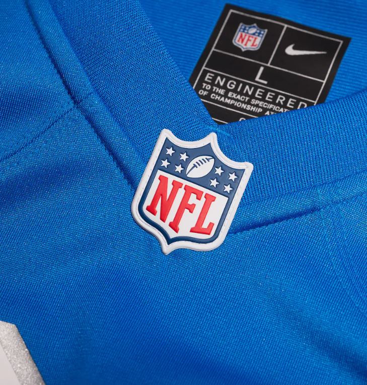 Men's Nike NFL Detroit Lions Aidan Hutchinson Game Jersey - Blue