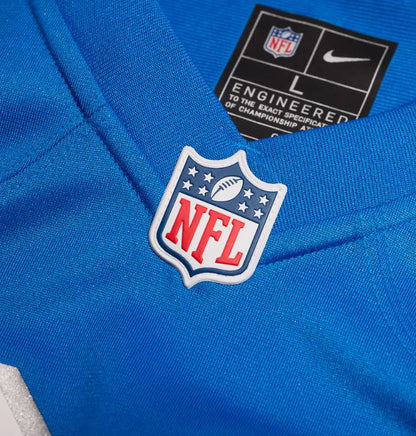 Men's Nike NFL Detroit Lions Aidan Hutchinson Game Jersey - Blue
