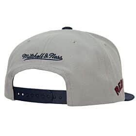 Boston Red Sox MLB Mitchell & Ness Away Snapback Coop - Grey