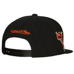 Detroit Tigers MLB Mitchell & Ness Team Classic Snapback Coop - Black