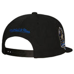 Los Angeles Dodgers MLB Mitchell & Ness Team Classic Snapback Coop - Black
