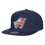 Anaheim Angels MLB Mitchell & Ness Evergreen Snapback Coop - Navy