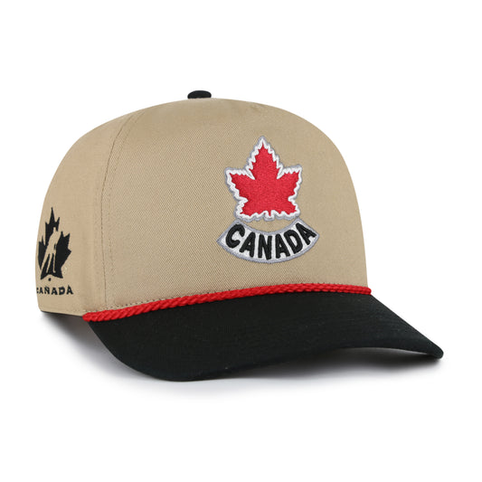 '47 Hockey Canada Sure Shot TT Rope Hitch Adjustable Hat - Brown/Black