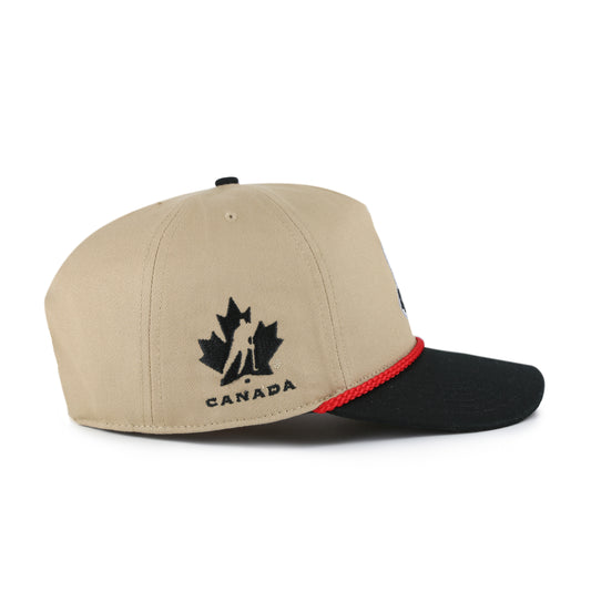 '47 Hockey Canada Sure Shot TT Rope Hitch Adjustable Hat - Brown/Black