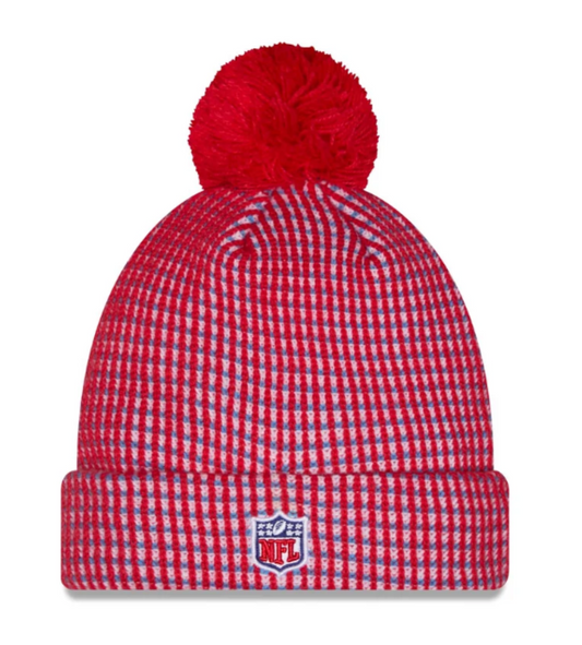 New Era NFL 2026 Rivalries Collection Cuff Knit Hat with Pom - Multiple Teams Available