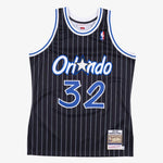 Mitchell & Ness Men's NBA Shaquille O'Neal Orlando Magic AUTHENTIC Jersey - Black