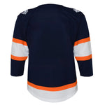 NHL Youth Edmonton Oilers Reversible 2.0 Alternate Premier Jersey - Navy/Orange