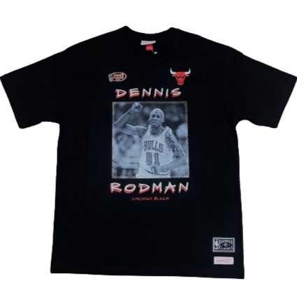 Mitchell & Ness Heavyweight Premium Player Tee NBA Chicago