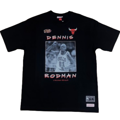 Mitchell & Ness Heavyweight Premium Player Tee NBA Chicago Bulls Dennis Rodman