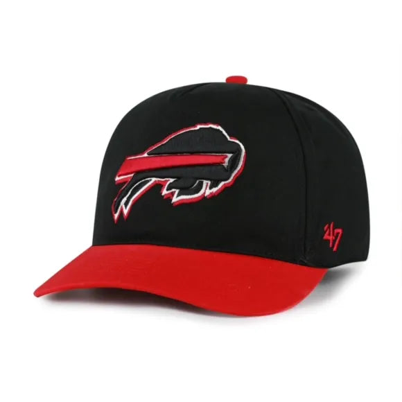 ’47 NFL Buffalo Bills Canada Pride Sure Shot Hitch RF Adjustable Hat - Black/Red